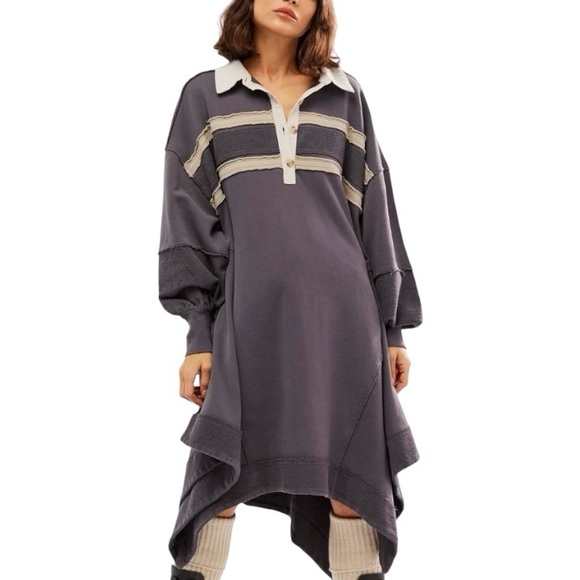 Free People Blair Long Sweatshirt - Picture 1 of 10